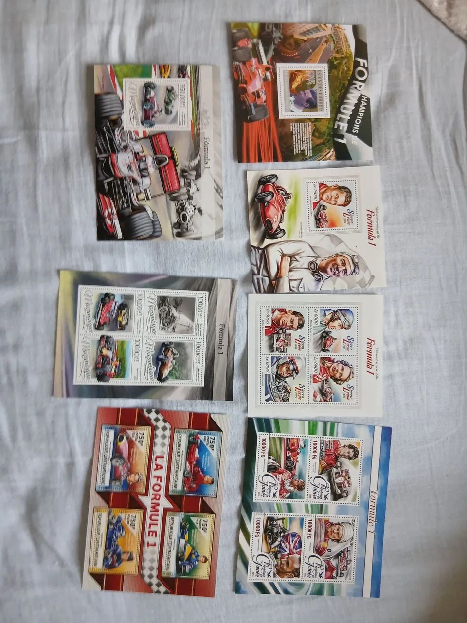 Lote de selos Fórmula 1 - Foto 3