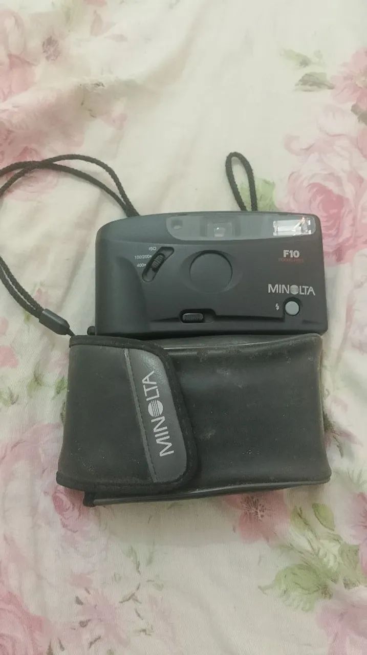 Câmera minoalta F10 focus free (antiga e usado) - Foto 2