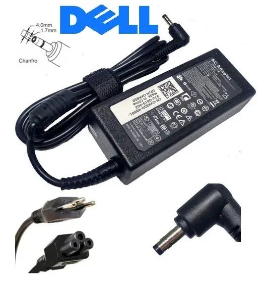 Fonte de Notebook Dell Nova Original Garantia 90 Dias Nf