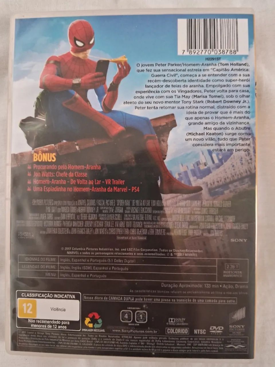 DVD - Homem-Aranha: De Volta ao Lar - Foto 3