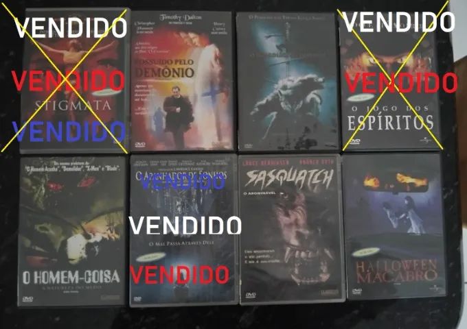 Filmes de terror em DVD - Diversos títulos - Foto 3