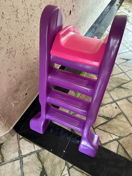 Escorregador infantil 3 degraus - Foto 2