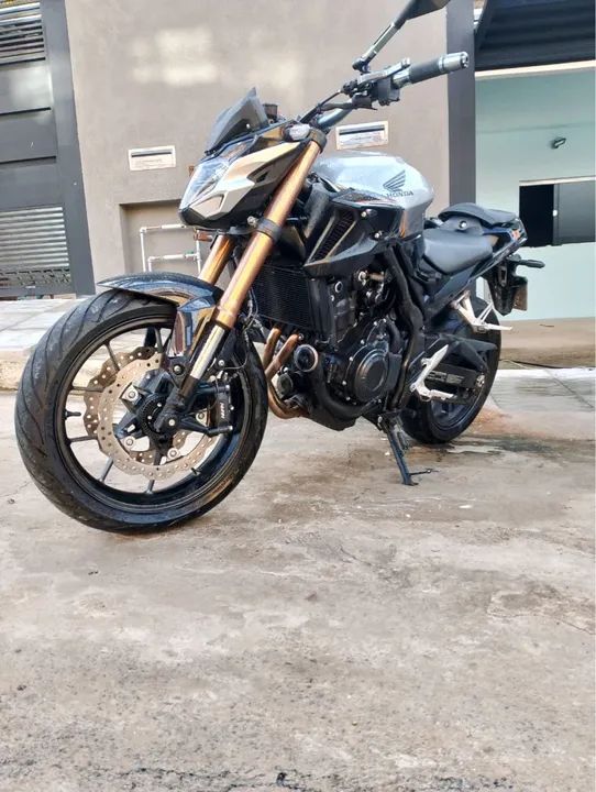 Cb 500 ano 2023 aceito troca km 9.600  - Foto 5