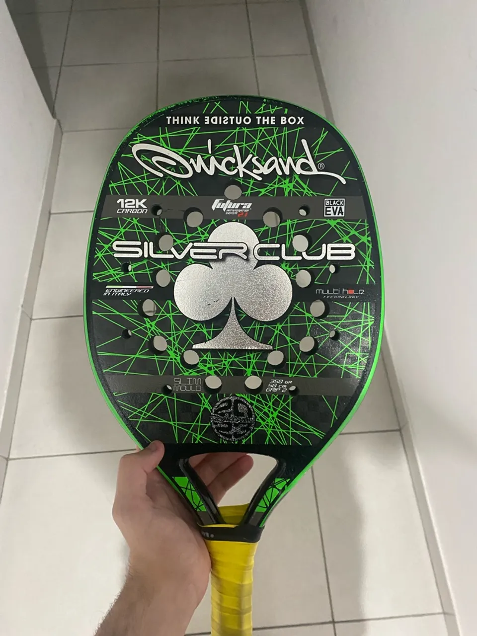 Raquete de Beach Tennis Quicksand Silver Club