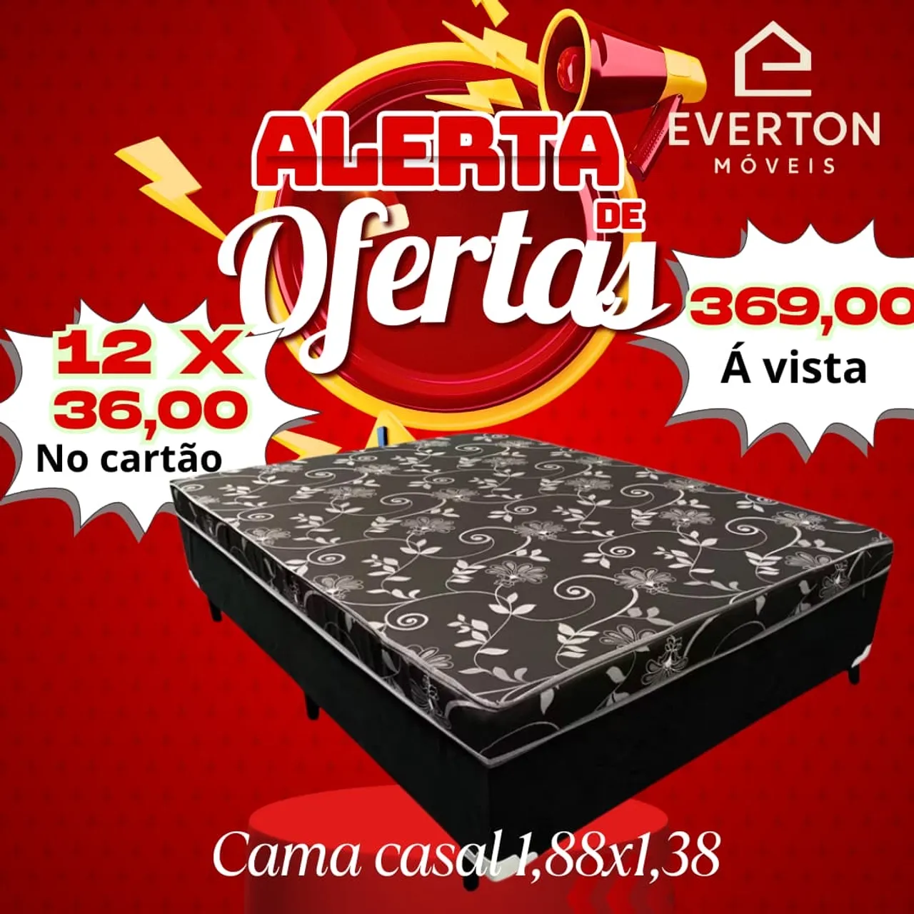 CAMA CASAL!!!! Nova!!! PROMOÇAO