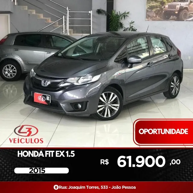 Honda Fit EX 1.5 CVT 2015