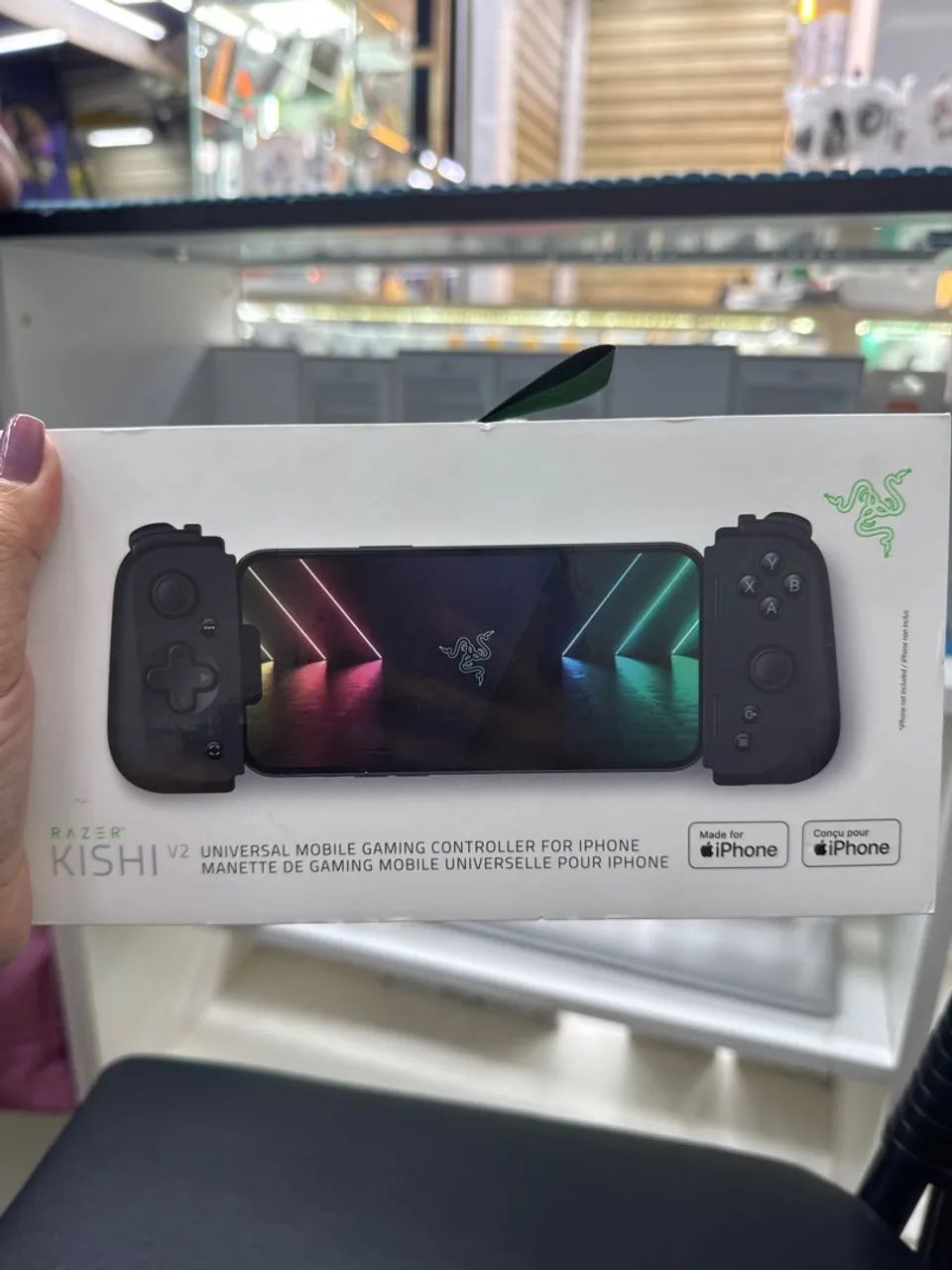 Razer Kishi V2 - Controle Mobile para iPhone