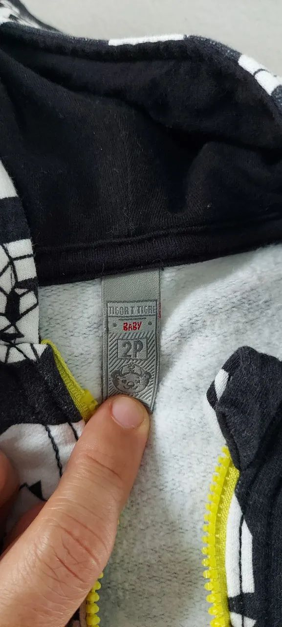 Casaco de Moletom Infantil com Capuz Tigor - Foto 4