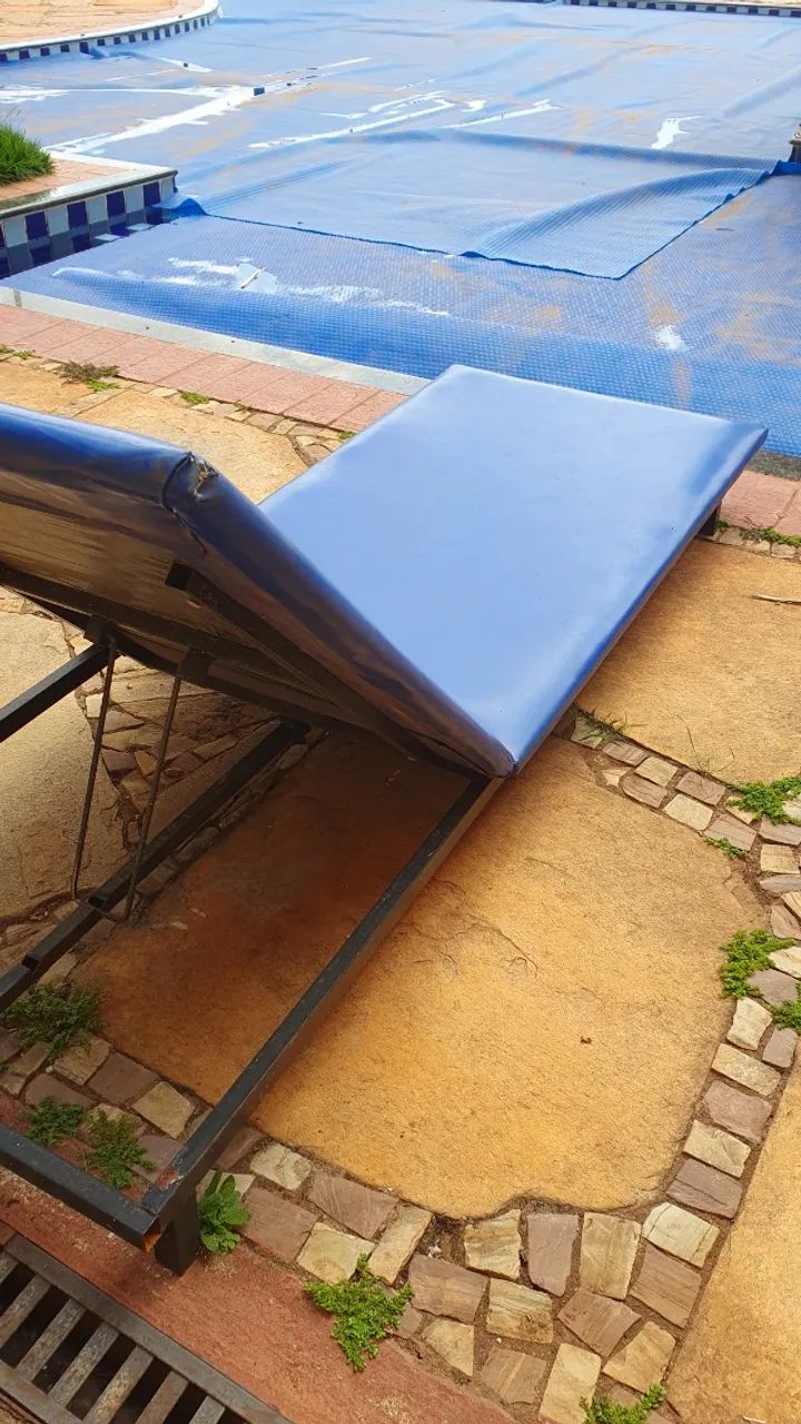 Espreguiçadeiras para piscinas novas e usadas OPORTUNIDADE  - Foto 3