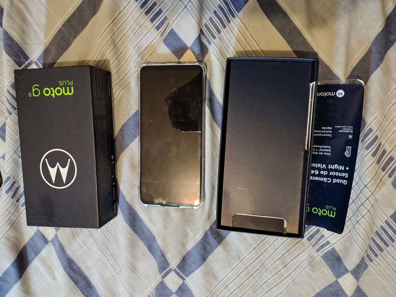 MotoG9plus semi-novo impecável