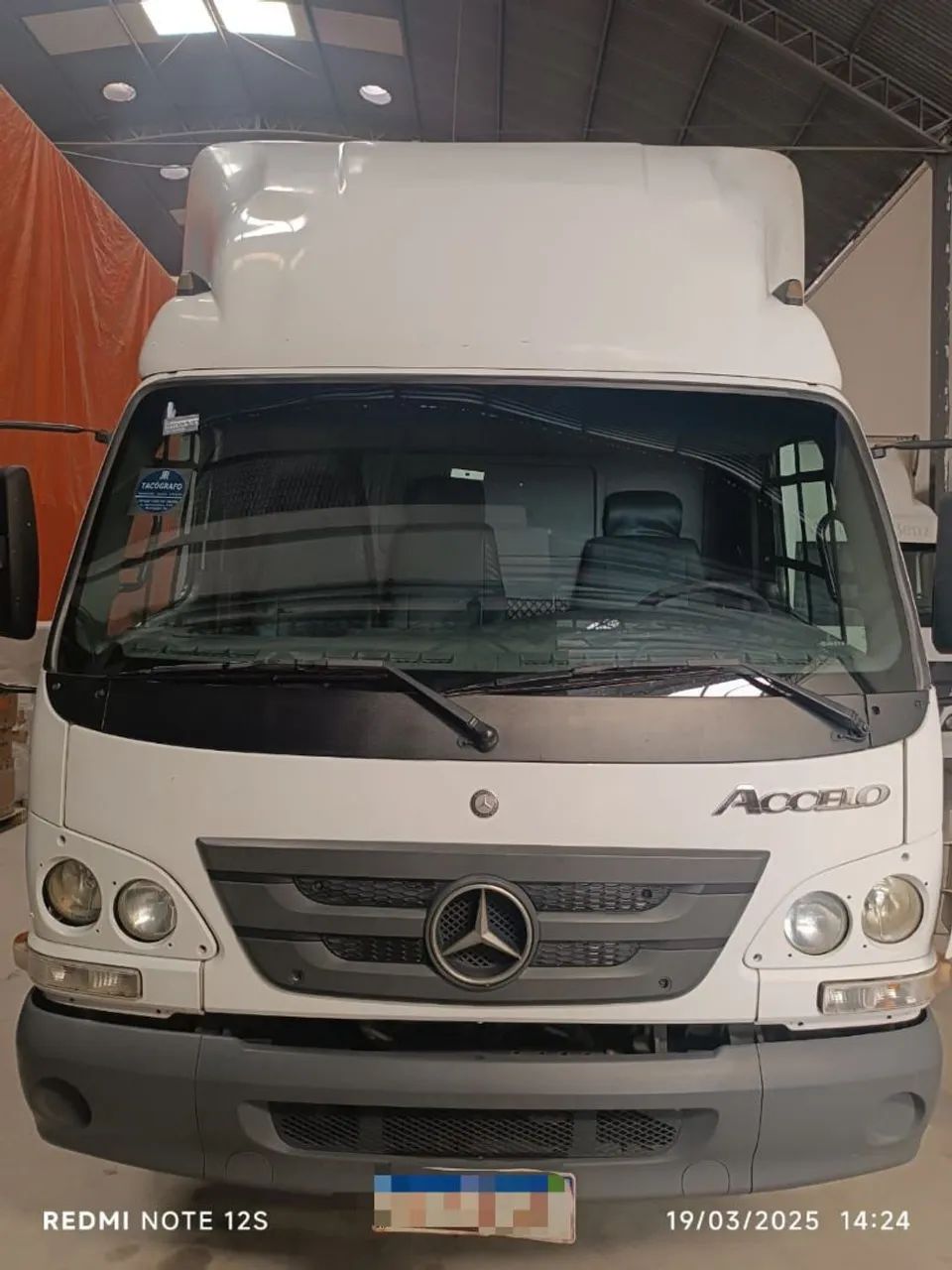 Mercedes Benz Accelo 1016 2018 completo 