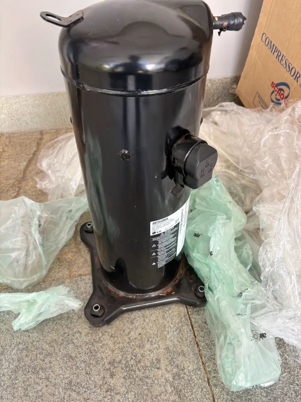 Compressor ar condicionado 48 mil BTUs trifásico 380V - Foto 5