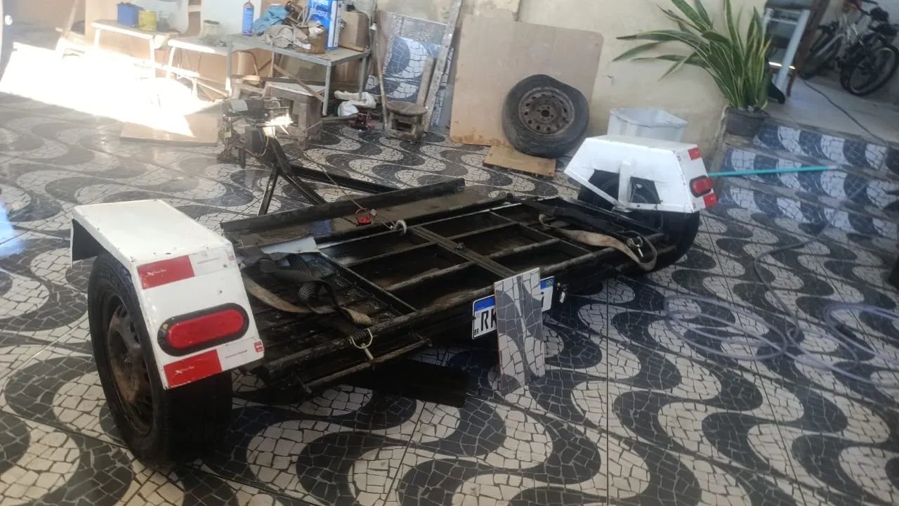 Carretinha para carro - Foto 2