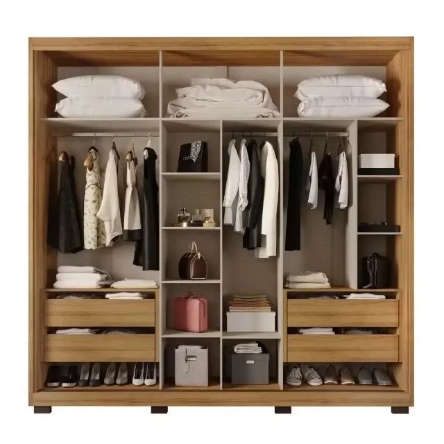 Guarda Roupa 3 Portas 4 Gavetas Espelho Alteza (FAZEMOS ENTREGAS EM ATE 24 HORAS) - Foto 2
