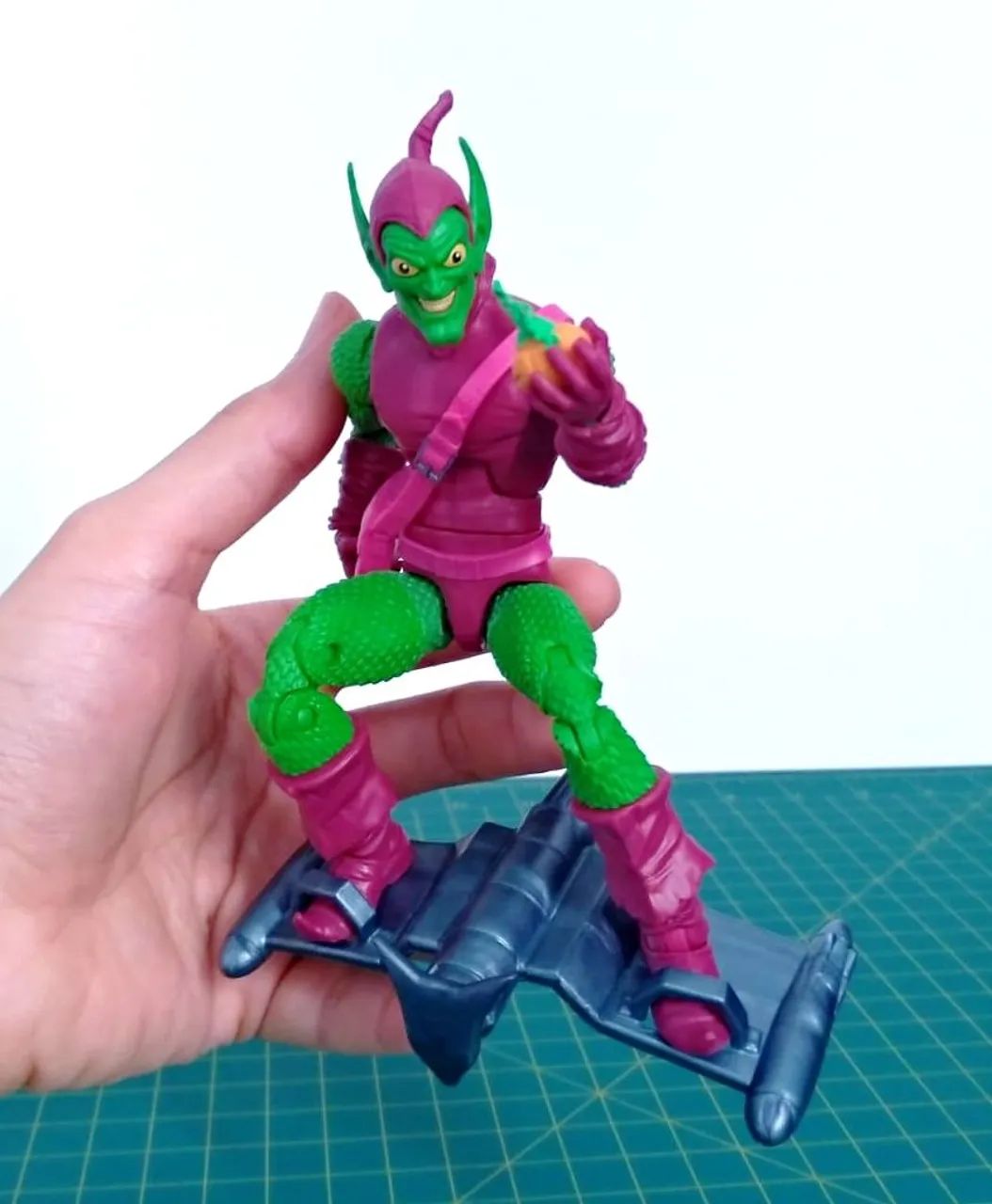 Duende Verde Marvel Legends Retro Hasbro Spiderman Homem Aranha Spider Green Goblin - Foto 3