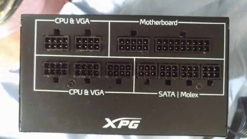 Fonte XPG Core Reactor, 850W, 80 Plus Gold, Modular, Bivolt - Foto 2