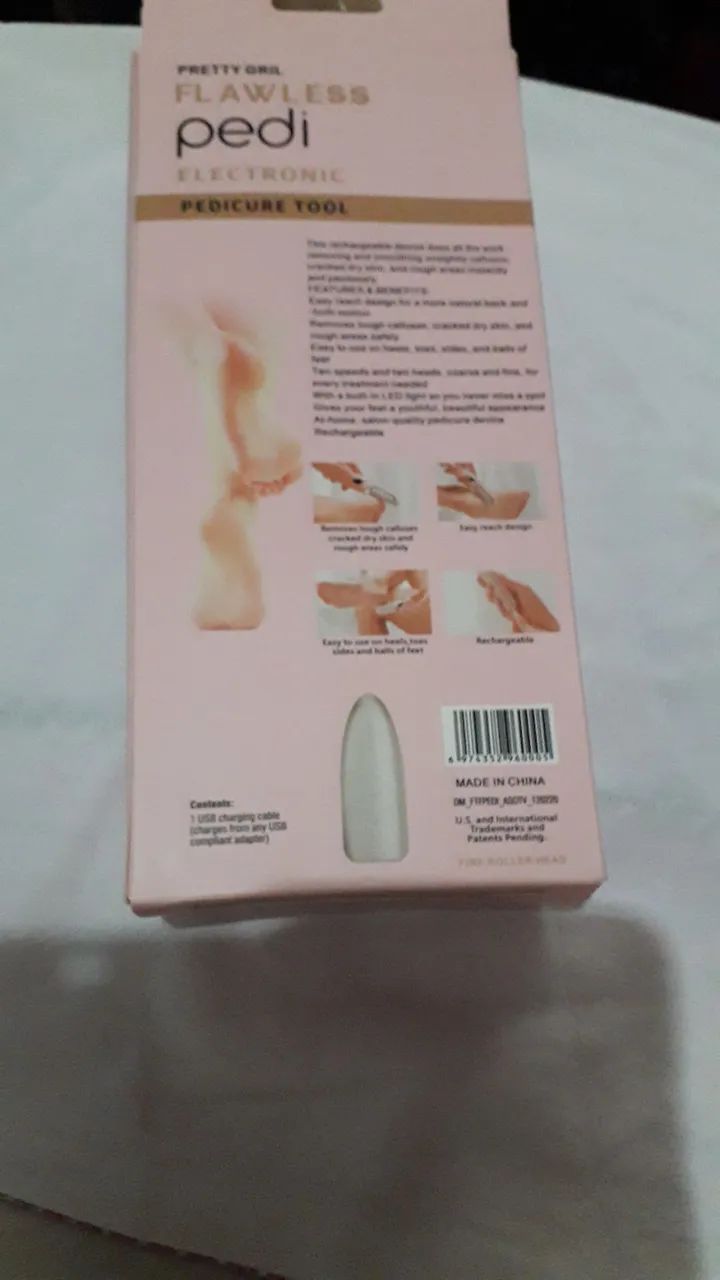 Removedor de calos eletrônico Flawless Pedi - Foto 2