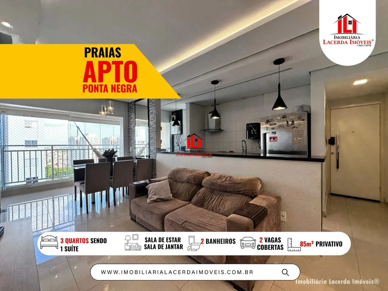 Residencial Reserva das Praias - Apartamento no Reserva das Praias PONTA NEGRA