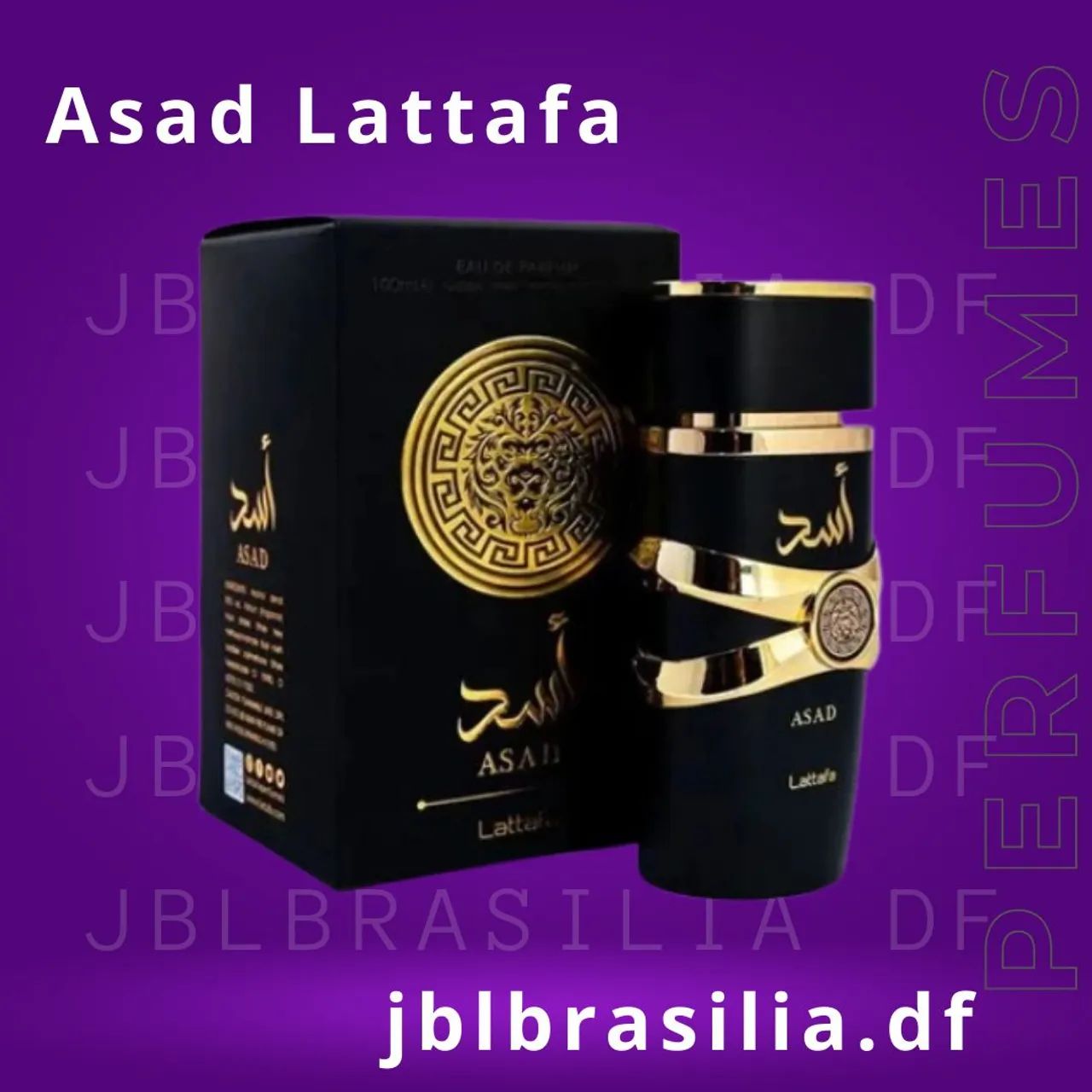 Asad Lattafa Eau de Parfum 100 ml - Foto 3