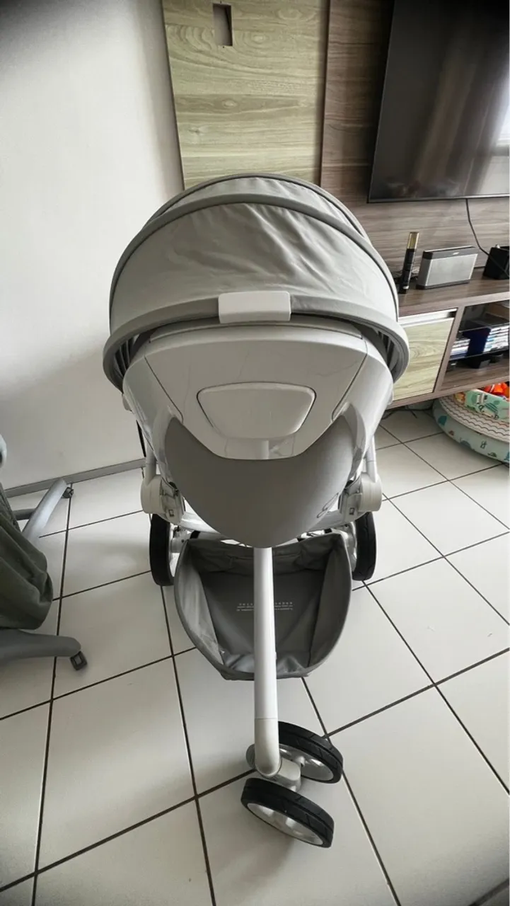 Carrinho de Bebê Moderno e Confortável