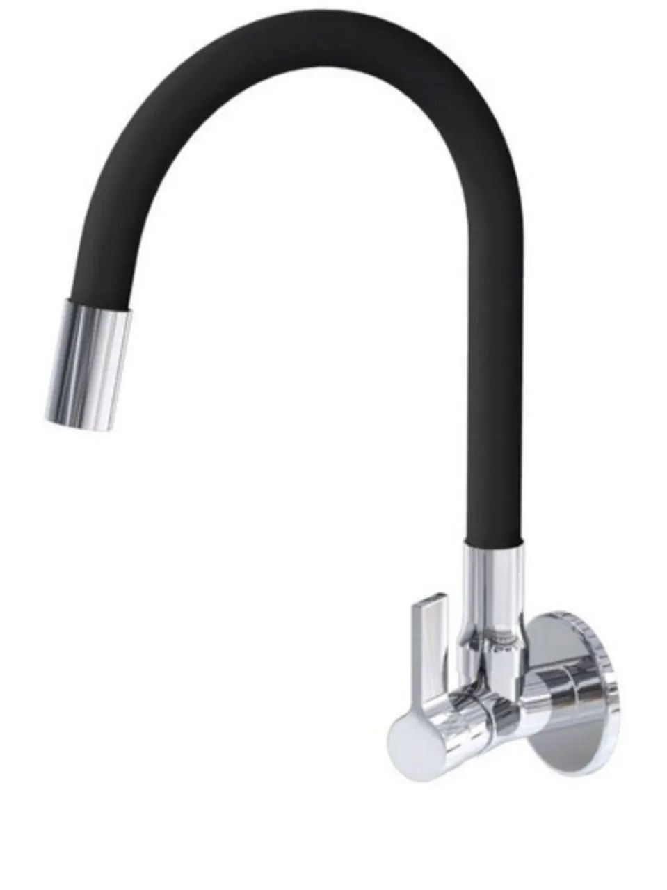 Torneira de Cozinha Preta com Design Moderno