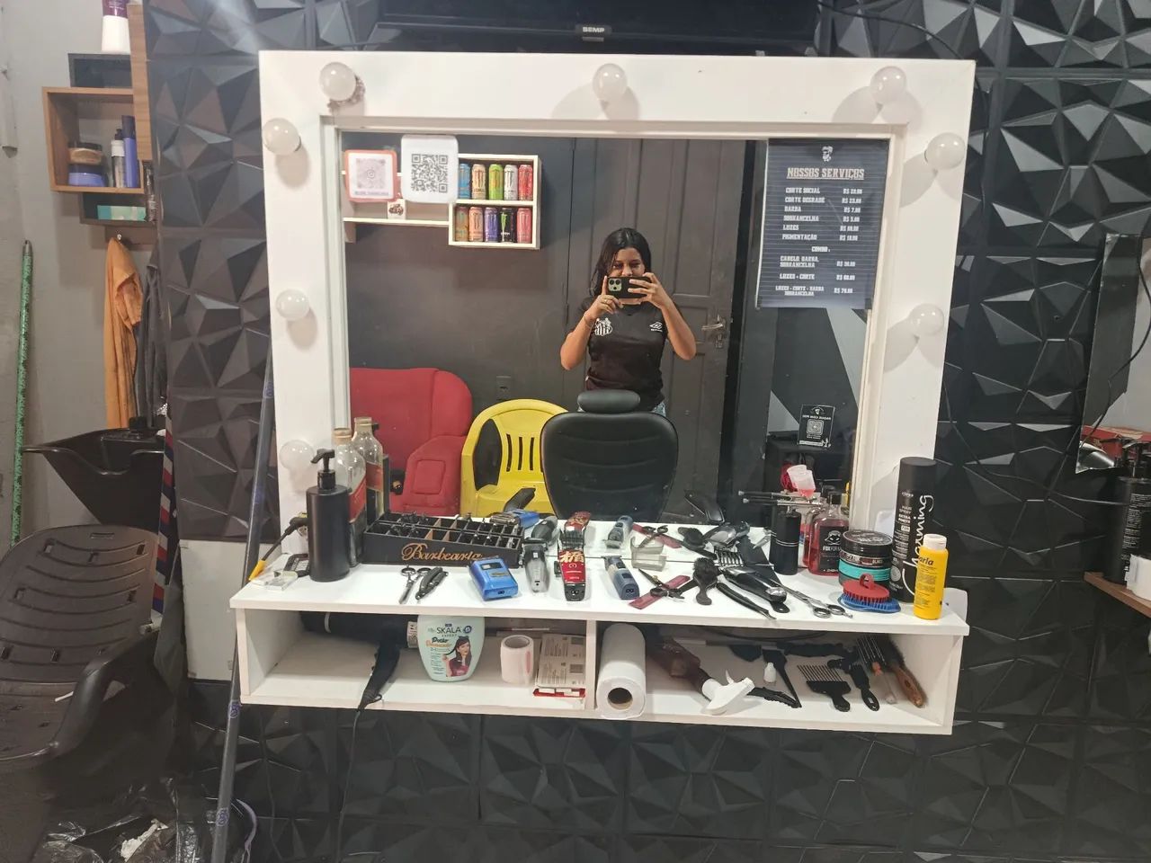 Vendo bancada com camarim 