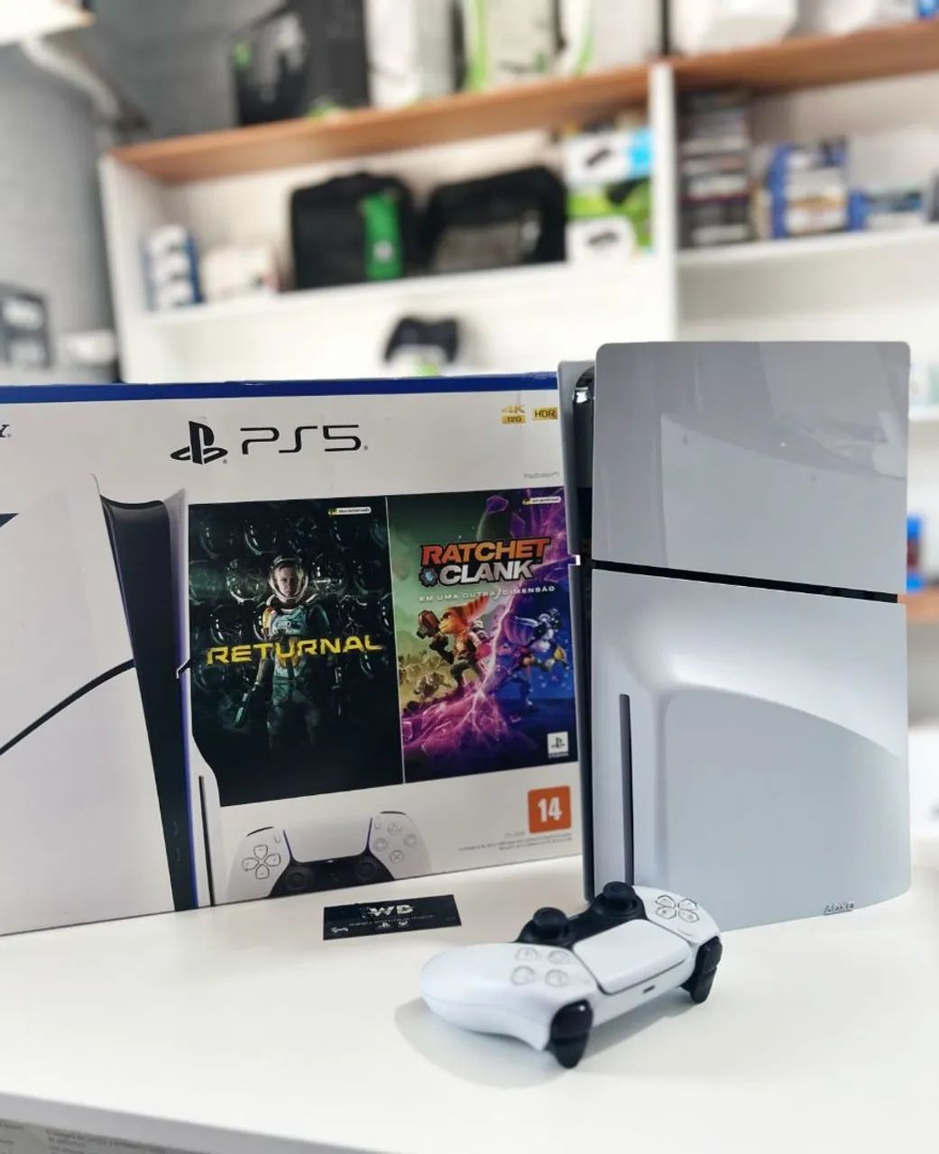 PS5 Slim c/ leitor com Garantia impecável  - Foto 2