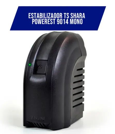 Estabilizador TS Shara PowerEst 500VA 4 Tomadas 9114 - Preto - 110 Volts (2 unds disp.) - Foto 5