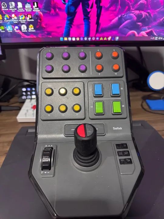 Painel de Controle Saitek para PC - Foto 2