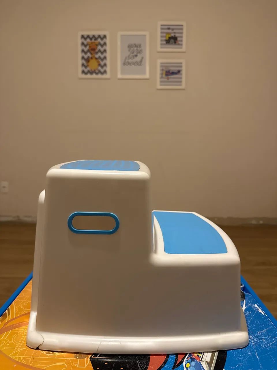 Banquinho infantil com 2 degraus antiderrapante - Foto 2