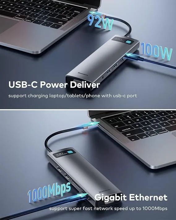 Hub USB-C Baseus 11 em 1 - Foto 4