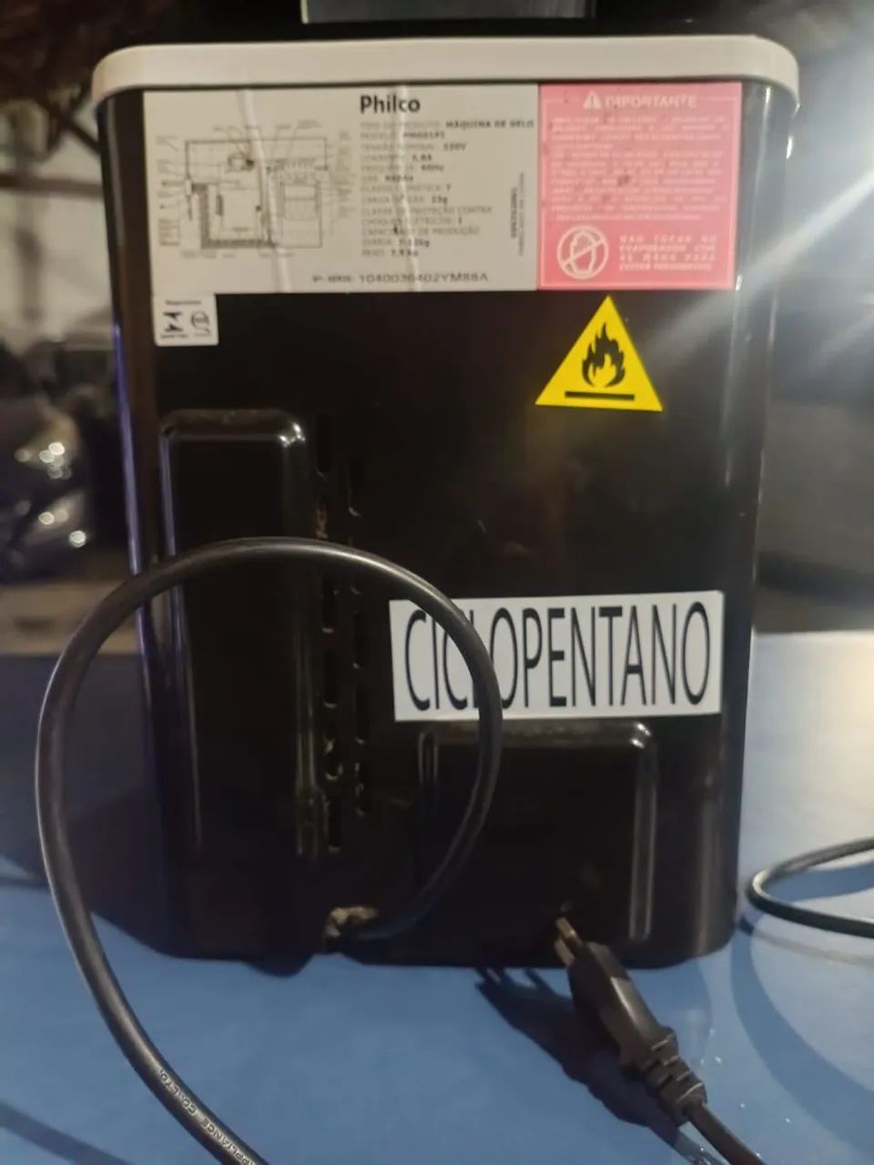 Máquina de gelo 