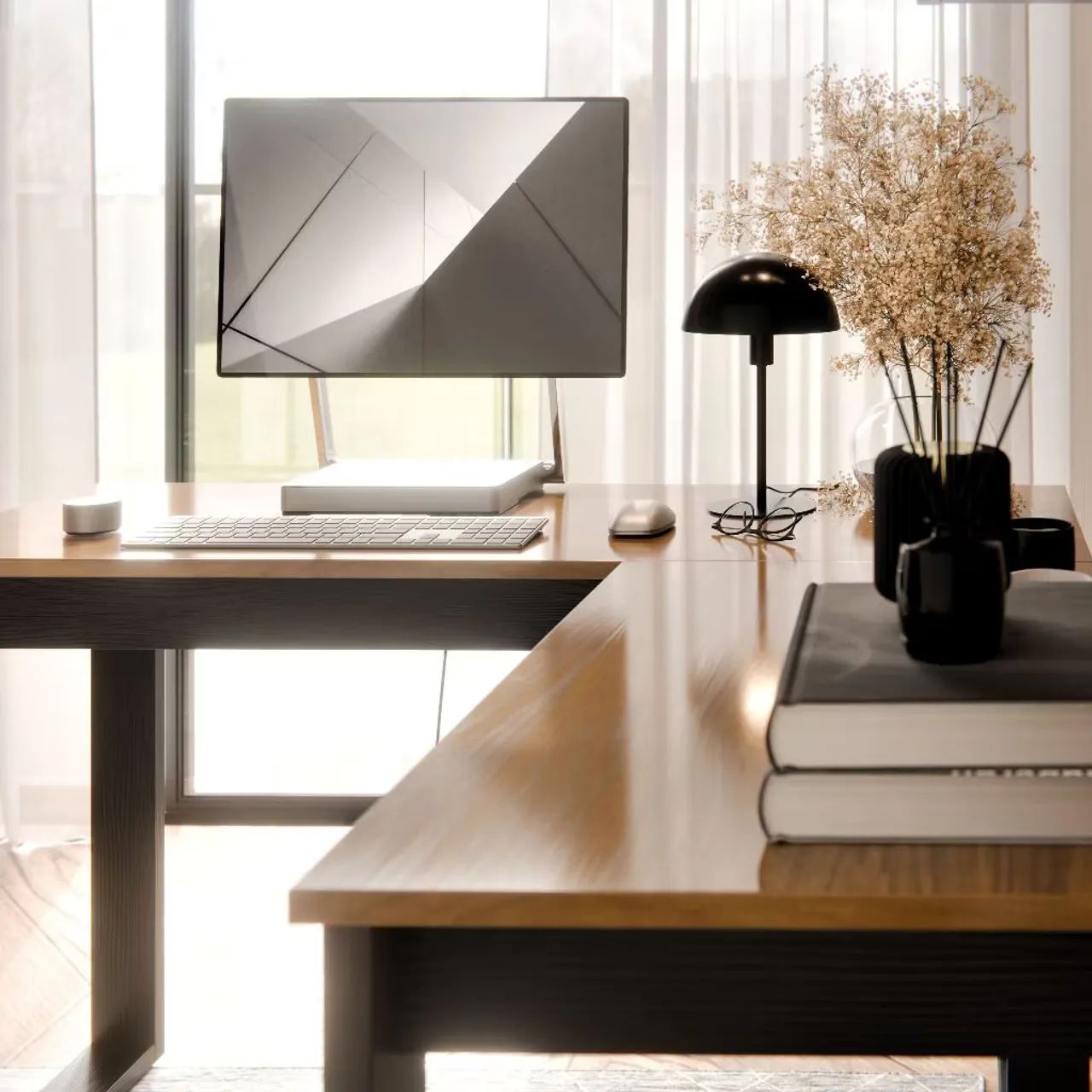 Vendo mesa de escritório em L - Foto 3