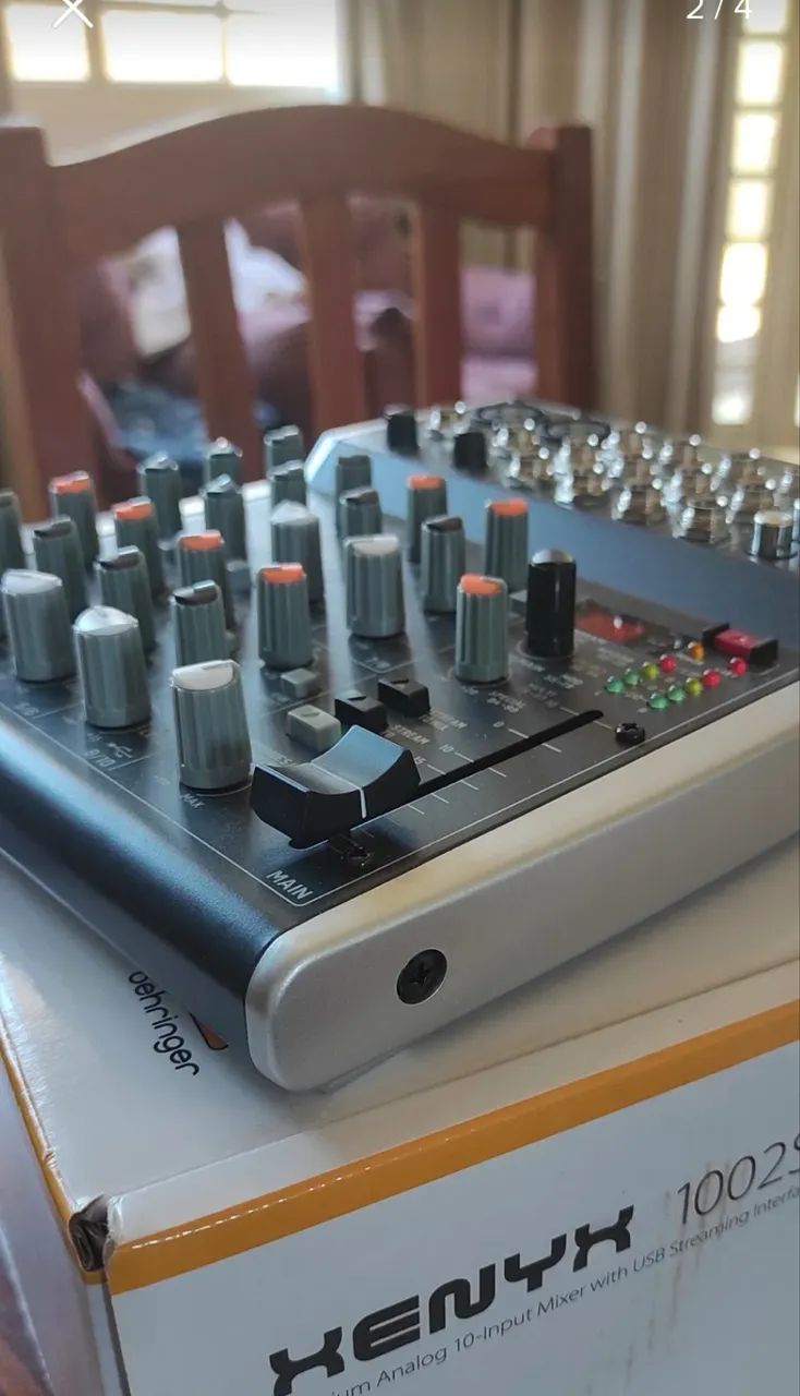 Mixer/interface behringer 1002 sfx  - Foto 2