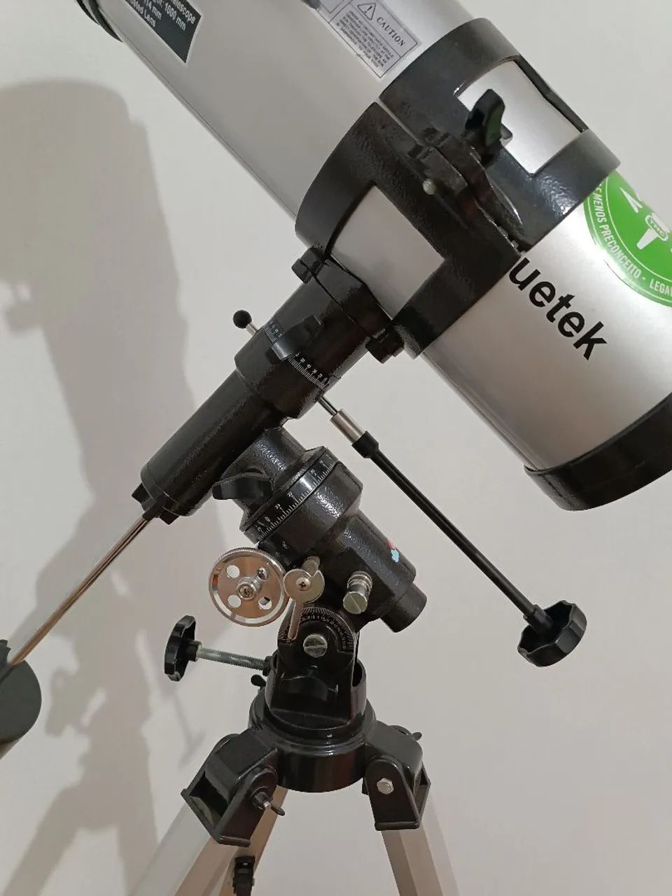 Telescópio Refrator Uetek 1000114 Astronômico com Tripé - Estelar - Foto 5