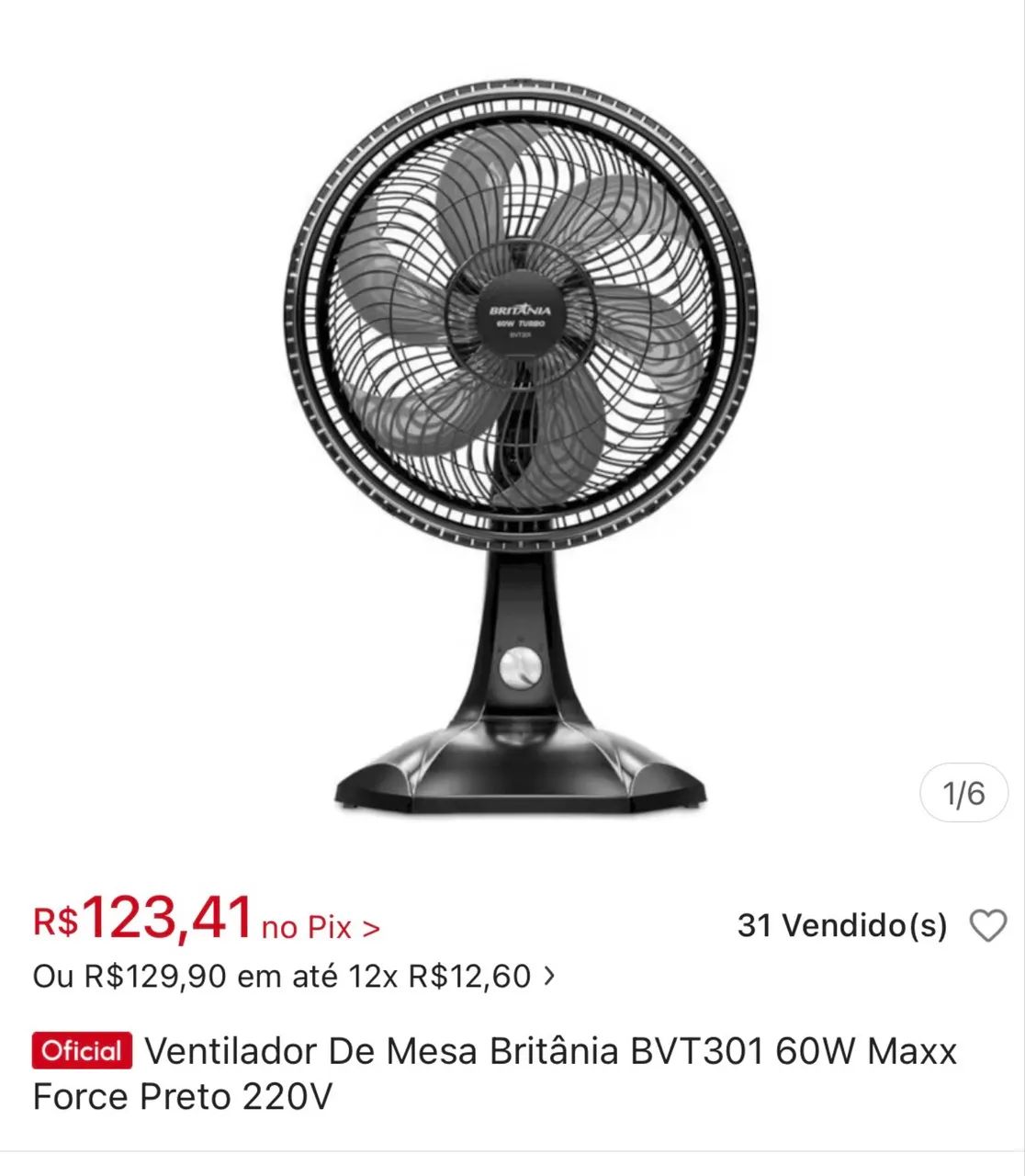 Vendo ventilador Britânia  - Foto 4