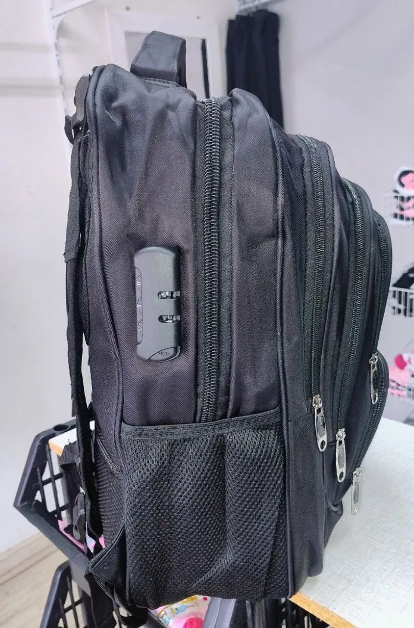 Mochila grande impermeável notebook  - Foto 2