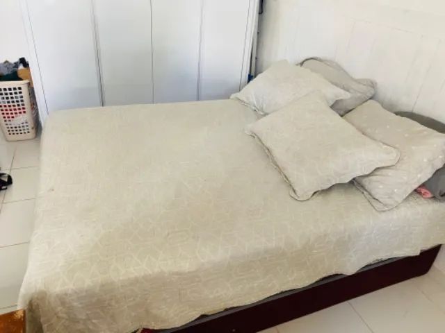 Cama box casal