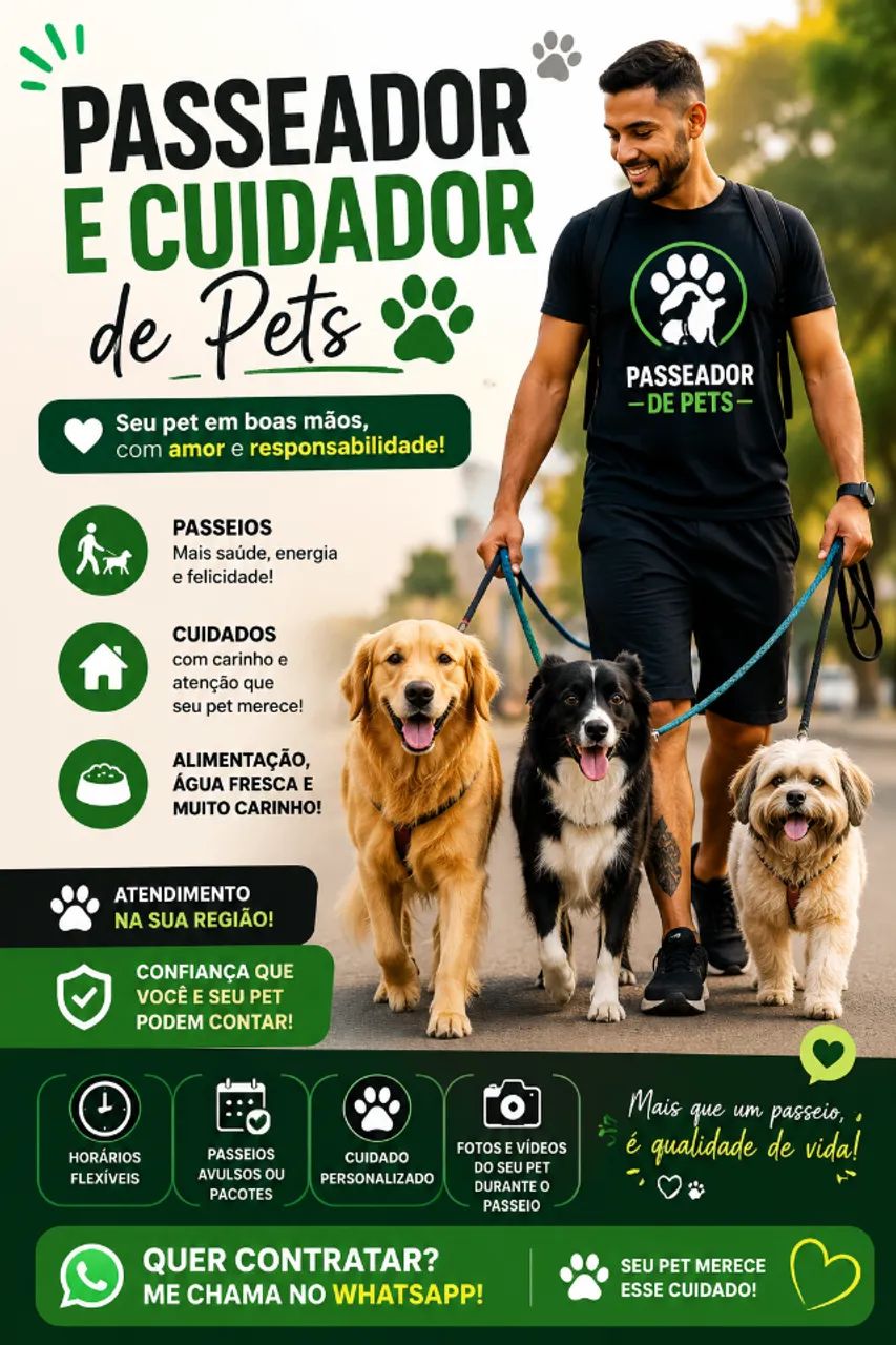 Passeio com pets 