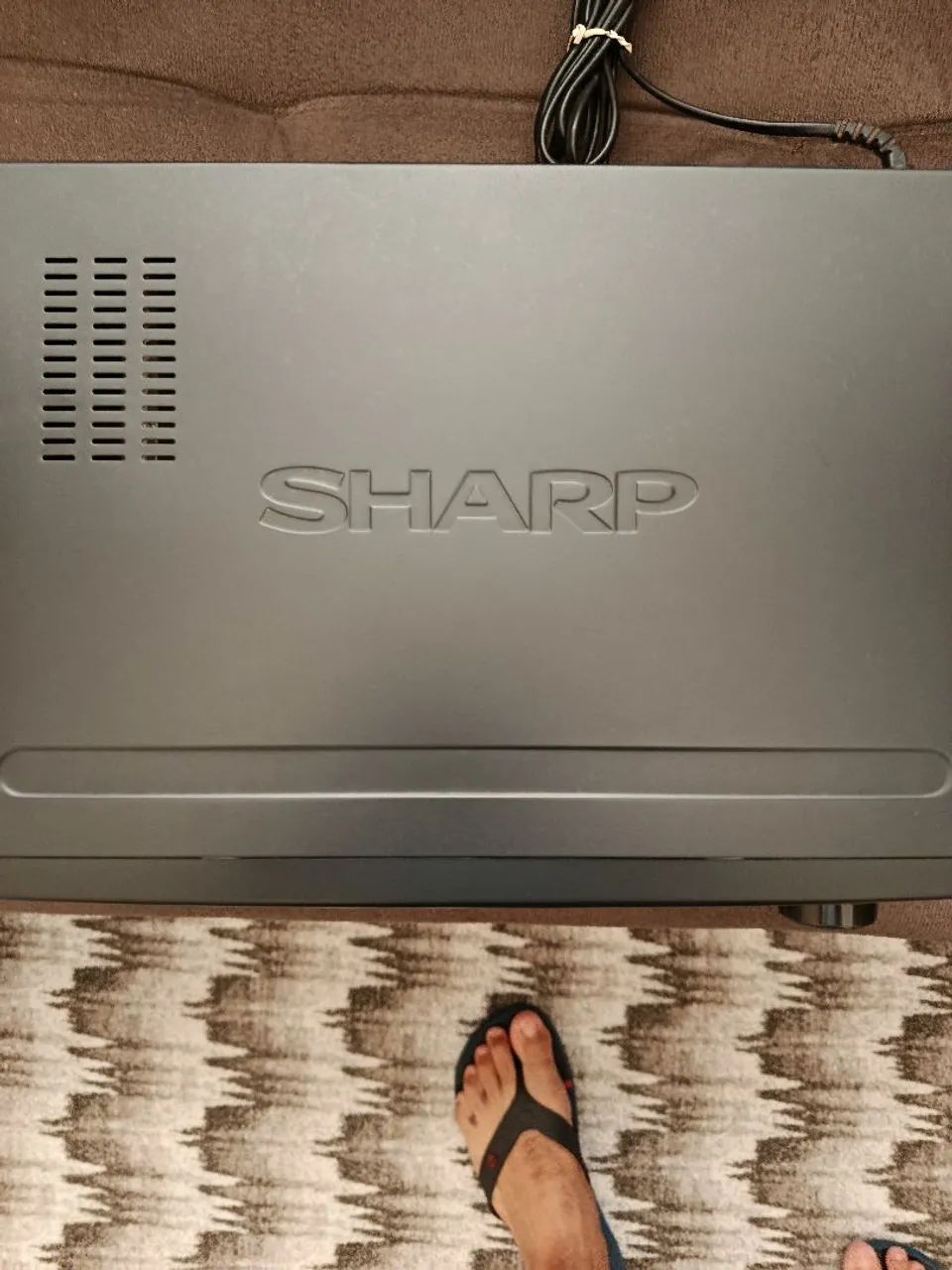 Vídeo cassete Sharp raridade antigo funcionando. - Foto 2