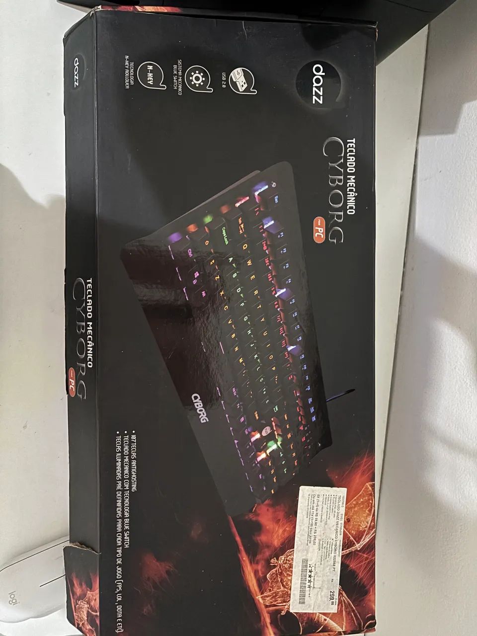 Teclado Mecânico Cyborg Dazz - Foto 2