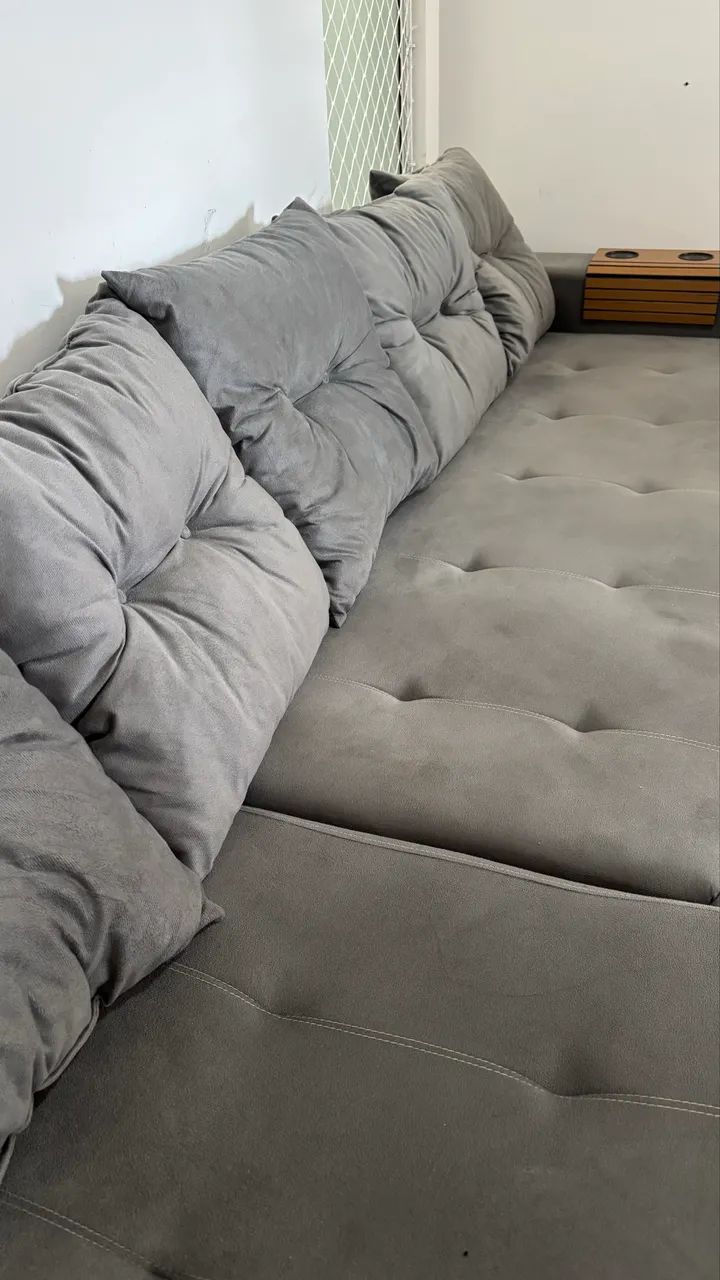 Sofá de Canto Semi Novo - Menos de 1 mês de uso  - Foto 5