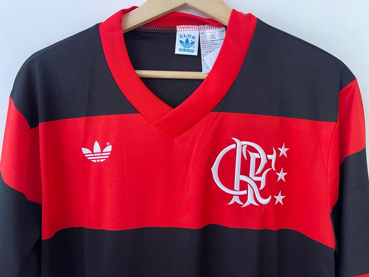 Camisa Flamengo Adidas Retrô - Foto 3