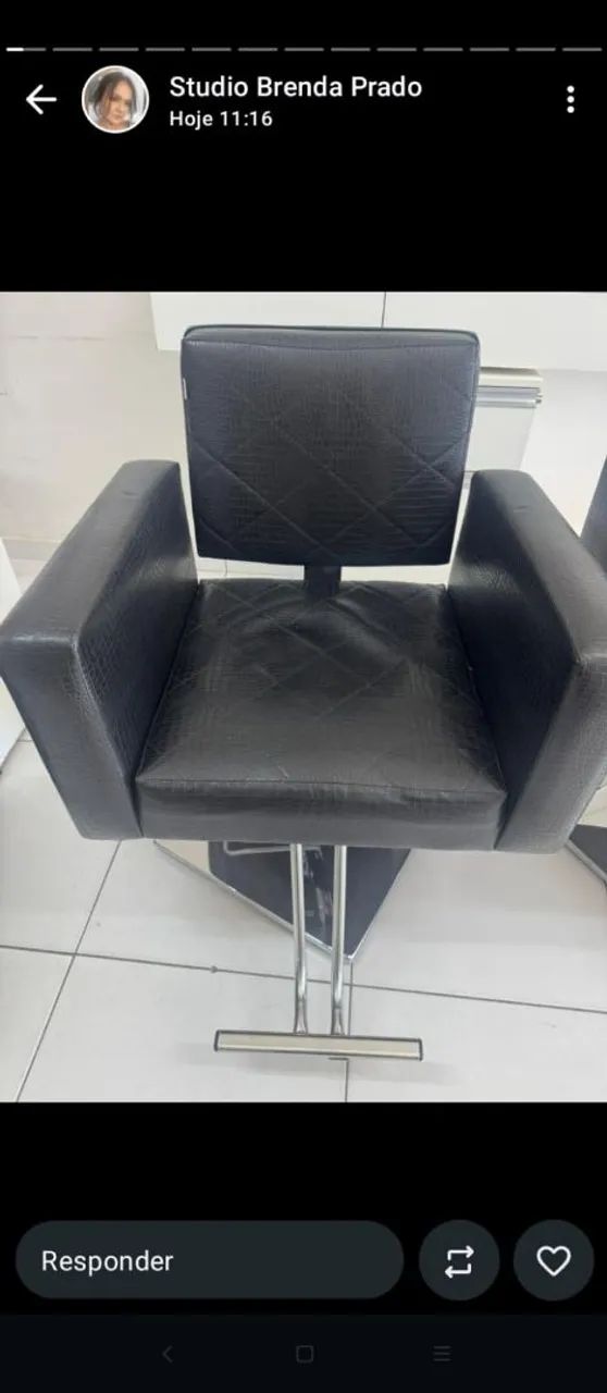 Cadeira cabeleireira 