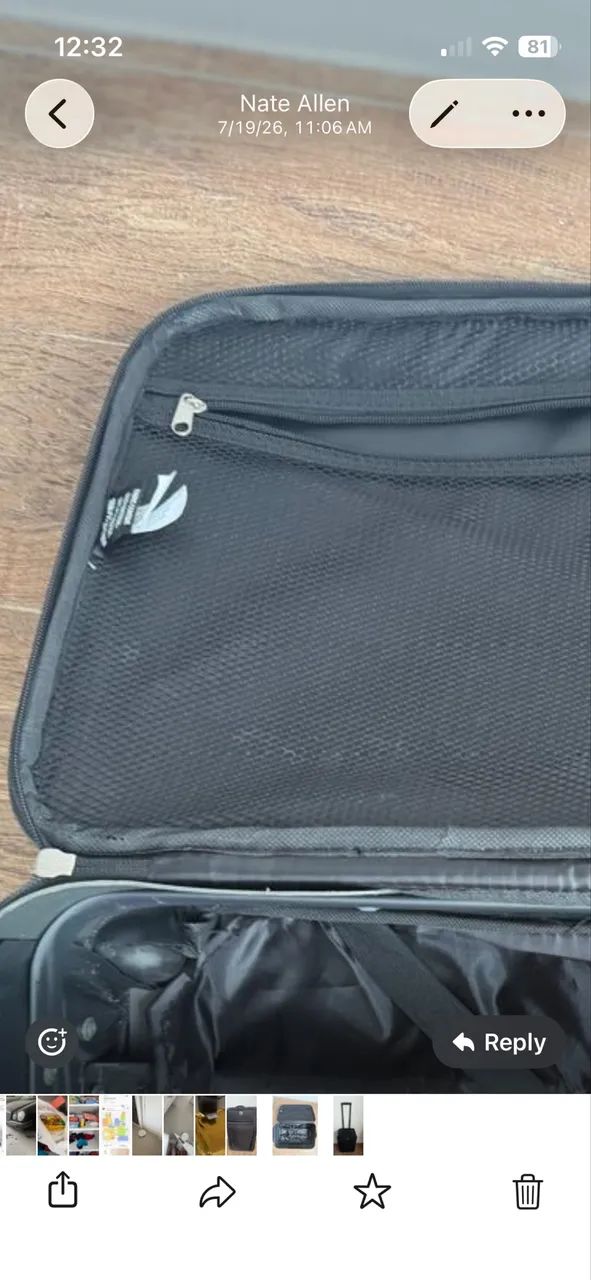 Mala pequena 10kg pra levar no avião  - Foto 3