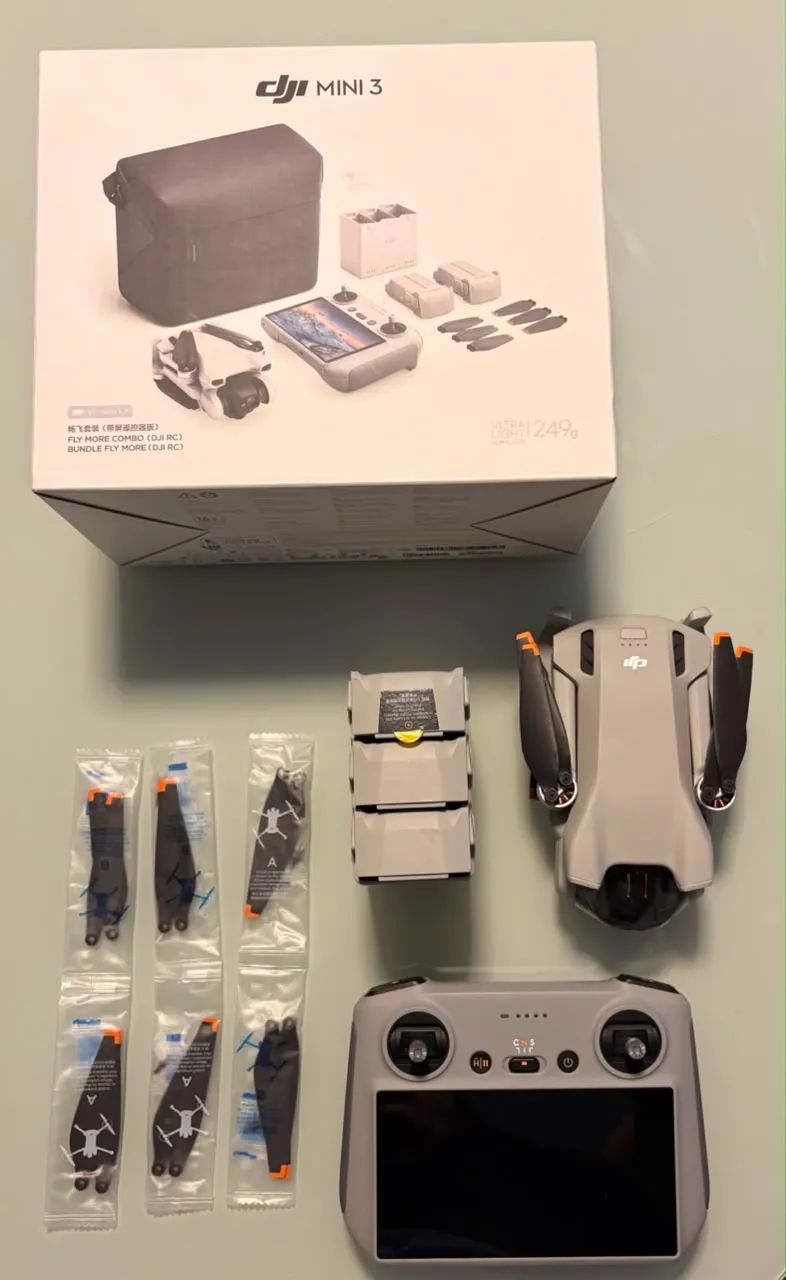 Drone dji 3 mini fly more combo - Foto 4
