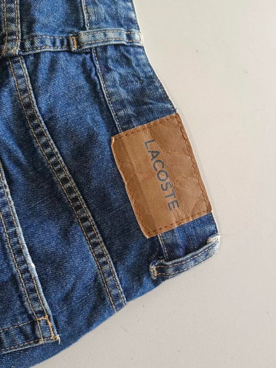 Bermuda Lacoste Original Jeans - Foto 4