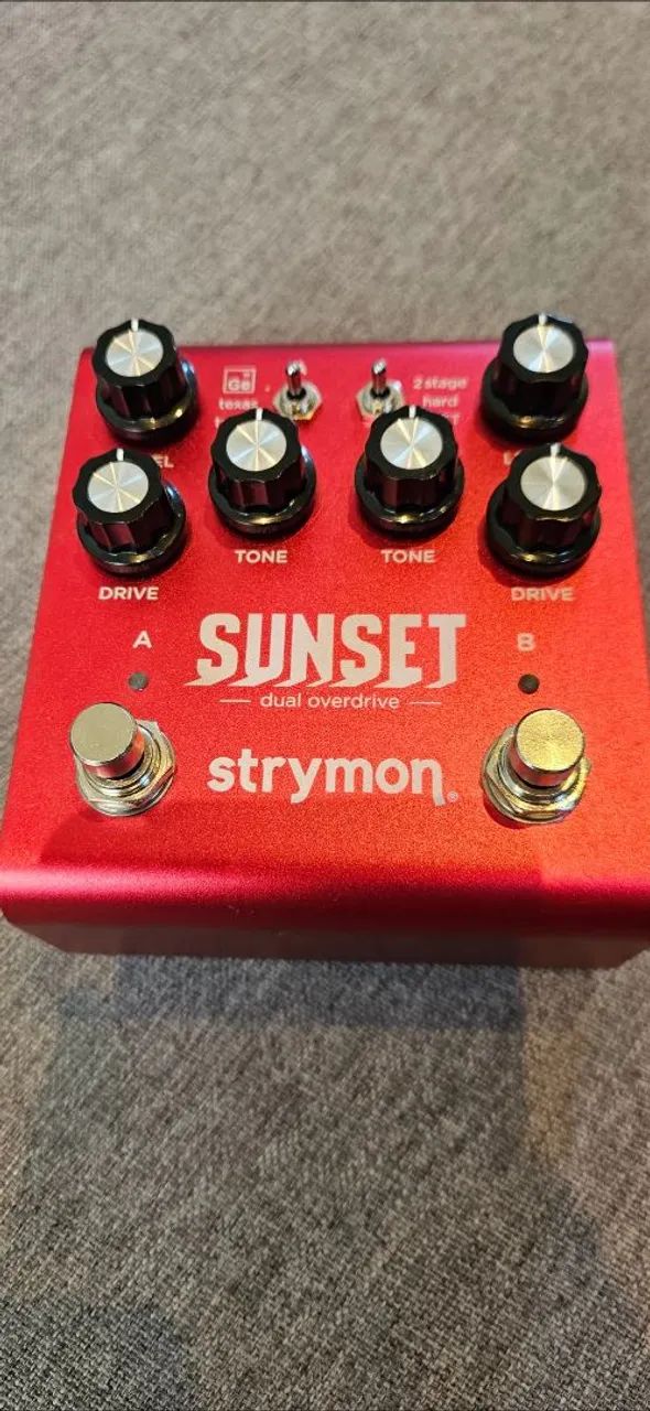 Pedal Strymon Sunset com caixa e em ótimo estado  - Foto 3