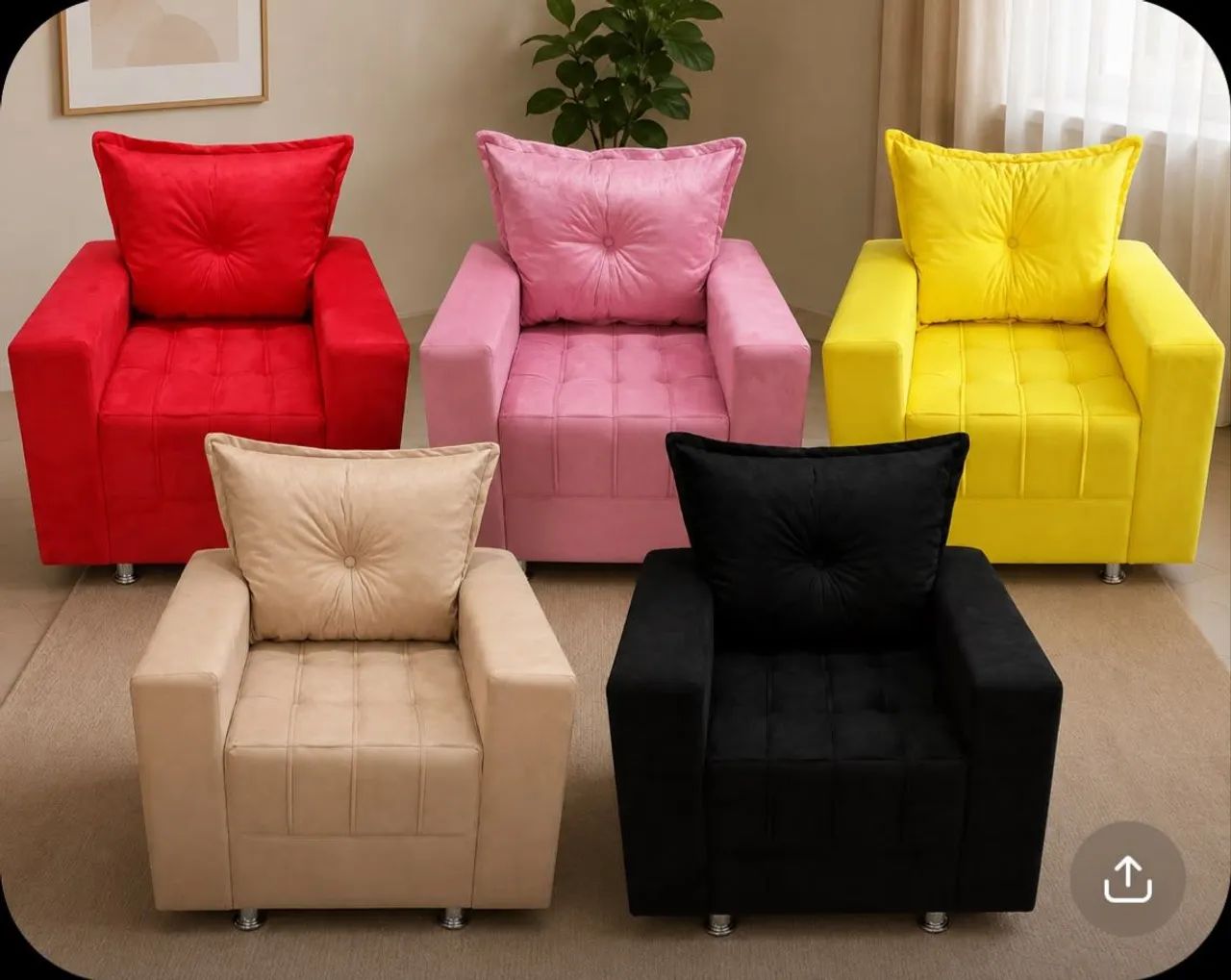 Poltronas lindas 