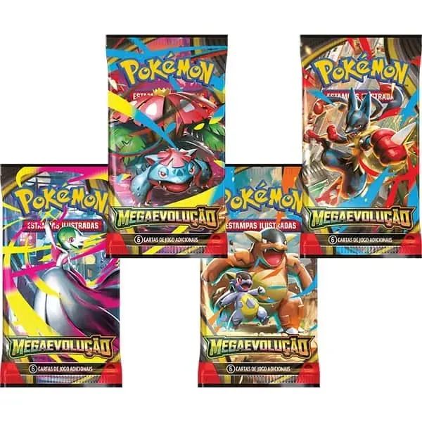 KIT ESPECIAL - 4 Boosters Mgeaevolução (24 CARTAS)